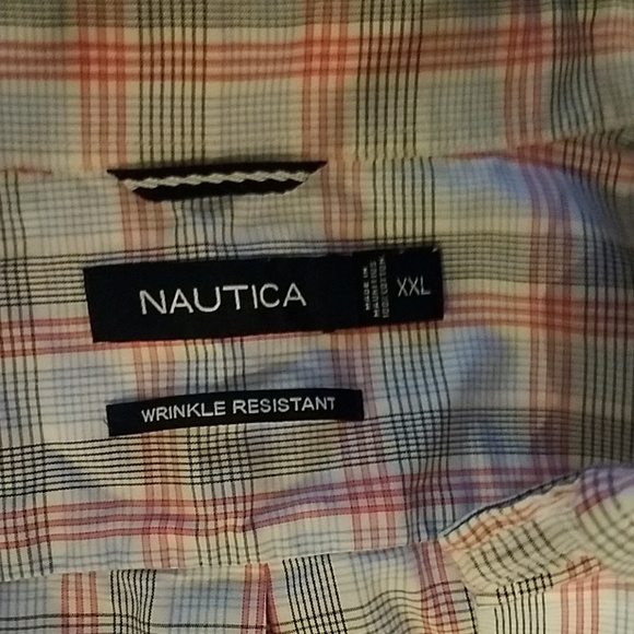 Nautica casual short sleeved button down s… - Picture 3 of 4